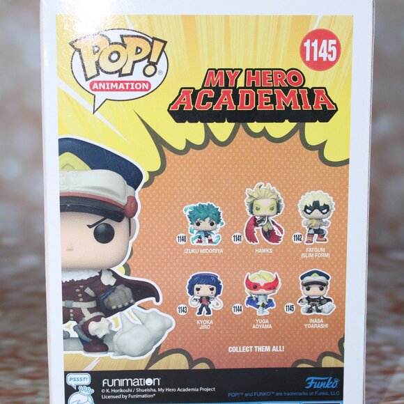 Funko Pop! Animation - My Hero Academia - Inasa Yoarashi #1145 - Picture 6 of 8